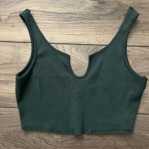 Princess Polly Oh Polly blue crop tank top